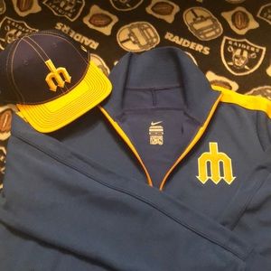 Seattle Mariners Cooperstown Track Jacket and Hat